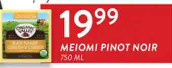 Fresh Thyme MEIOMI PINOT NOIR offer