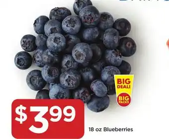 Food 4 Less 18 oz Blueberries offer