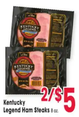 Jewel-Osco Kentucky Legend Ham Steaks offer