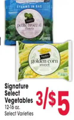 Jewel-Osco Signature Select Vegetables offer