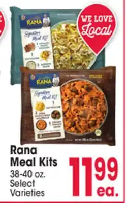 Jewel-Osco Rana Meal Kits offer