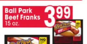 Jewel-Osco Ball Park Beef Franks offer
