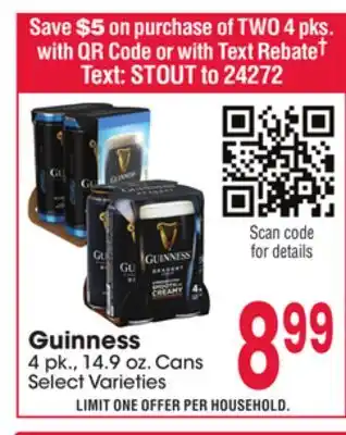Jewel-Osco Guinness offer