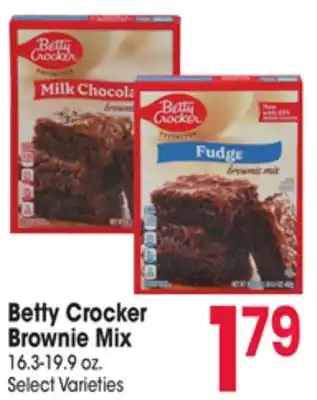 Jewel-Osco Betty Crocker Brownie Mix offer