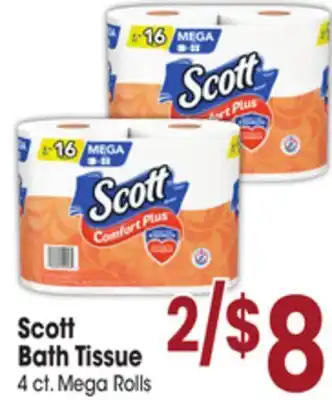 Jewel-Osco Scott Bath Tissue offer
