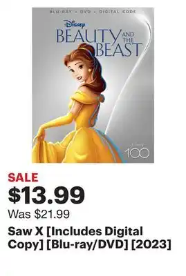Best Buy Saw X [Includes Digital Copy] [Blu-ray/DVD] [2023] offer