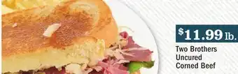 Heinen's Two Brothers Uncured Corned Beef offer