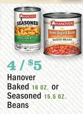 Heinen's Hanover Baked 16 oz. or Seasoned 15.5 oz. Beans offer