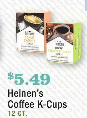 Heinen's Heinen's Coffee K-Cups offer