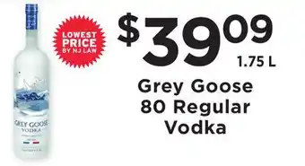 ShopRite 80 Regular Vodka offer
