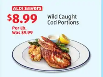 Aldi Wild Caught Cod Portions offer