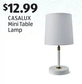 Aldi CASALUX Mini Table Lamp offer