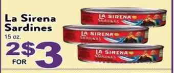 Superior Grocers La Sirena Sardines offer