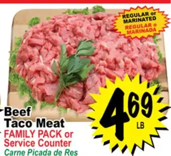Superior Grocers Beef Taco Meat offer