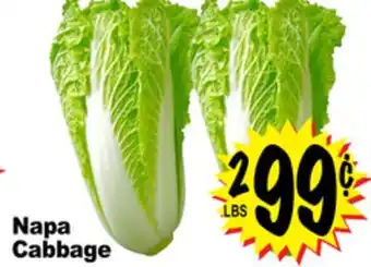 Superior Grocers Napa Cabbage offer