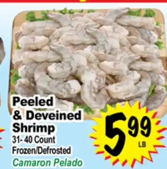 Superior Grocers Peeled & Deveined Shrimp offer