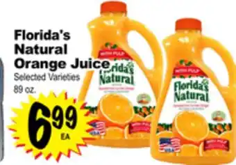 Superior Grocers Florida's Natural Orange Juice offer