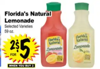 Superior Grocers Florida's Natural Lemonade offer