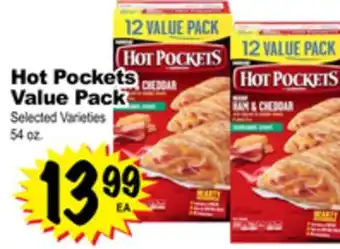 Superior Grocers Hot Pockets Value Pack offer
