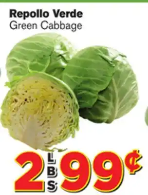 El Super Fresh Green Cabbage offer