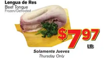 El Super Fresh Beef Tongue offer