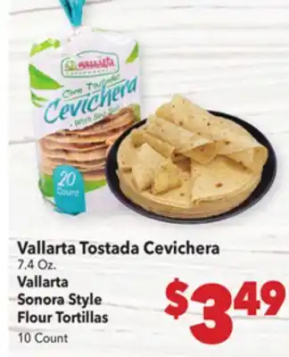 Vallarta Supermarkets Vallarta Tostada Cevichera offer