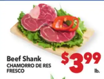 Vallarta Supermarkets Beef Shank/CHAMORRO DE RES FRESCO offer