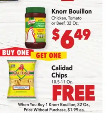 Vallarta Supermarkets Knorr Bouillon offer