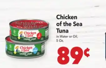 Vallarta Supermarkets Chicken of the Sea Tuna offer