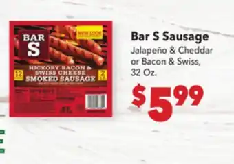 Vallarta Supermarkets Bar S Sausage offer