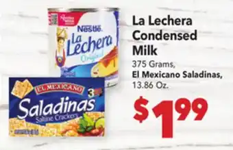 Vallarta Supermarkets La Lechera Condensed Milk offer