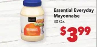 Vallarta Supermarkets Essential Everyday Mayonnaise offer