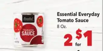 Vallarta Supermarkets Essential Everyday Tomato Sauce offer
