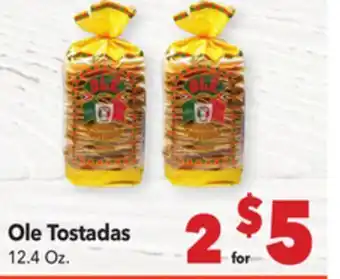 Vallarta Supermarkets Ole Tostadas offer