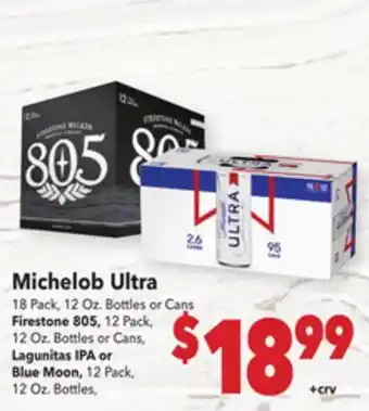 Vallarta Supermarkets Michelob Ultra offer