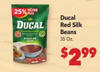 Vallarta Supermarkets Ducal Red Silk Beans offer