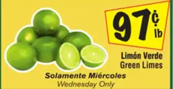El Super Green Limes offer