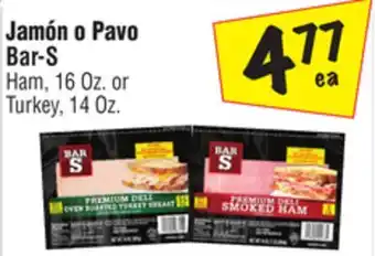 El Super Ham, 16 Oz. or Turkey, 14 Oz offer