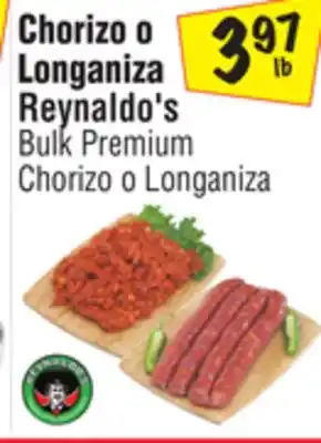 El Super Bulk Premium Chorizo o Longaniza offer