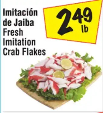 El Super Fresh Imitation Crab Flakes offer