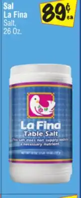 El Super La Fina Salt offer