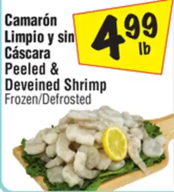 El Super Peeled & Deveined Shrimp offer