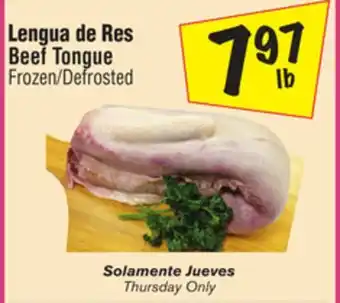 El Super Beef Tongue offer
