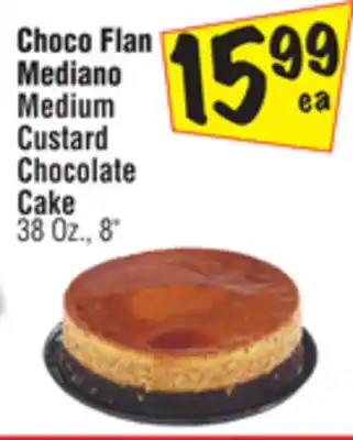 El Super Medium Custard Chocolate Cake offer