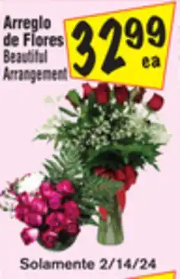 El Super Beautiful Arrangement offer