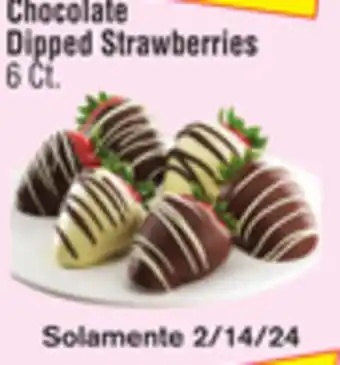 El Super Chocolate Dipped Strawberries offer