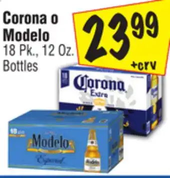 El Super Corona o Modelo offer