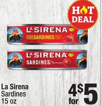 Super King Markets La Sirena Sardines offer