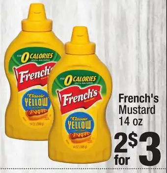 Super King Markets French's Mustard offer