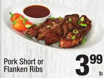 Super King Markets Pork Short or Flanken Ribs offer